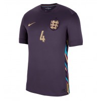 Camisa de time de futebol Inglaterra Declan Rice #4 Replicas 2º Equipamento Europeu 2024 Manga Curta